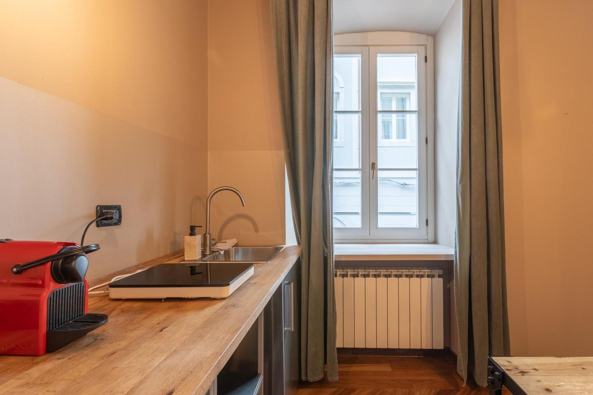 Ferienwohnung La Stazione Degli Artisti Triest Exterior foto